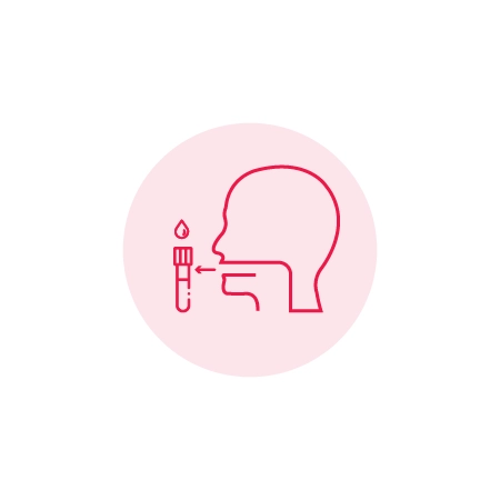 COVID-19 (Koronaviruso) greitasis antigeno tyrimas iš seilių